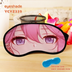 2 Styles MmiHoYo/Honkai Impact Custom Design Cartoon Cosplay Eyepatch Digital Print Anime Eyepatch