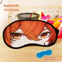 17 Styles Genshin Impact Custom Design Cartoon Cosplay Eyepatch Digital Print Anime Eyepatch