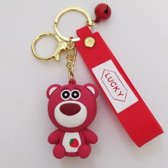 Toy Story Lots-o'-Huggin' Bear Cartoon PVC Pendant Keychain