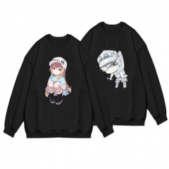 16 Styles 2 Designs Cells at Work Round Neck Long Sleeve Fashion Comfortable Anime Long Sleeve Sweatshirt