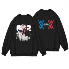 20 Styles 2 Designs DARLING in the FRANXX Round Neck Long Sleeve Fashion Comfortable Anime Long Sleeve Sweatshirt
