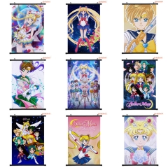 14 Styles 2 Designs Pretty Soldier Sailor Moon Cartoon Wallscrolls Waterproof Anime Wall Scroll