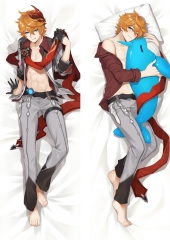 4 Styles Genshin Impact Sexy Soft Printing Cartoon Made Character Japanese Anime Long Pillow