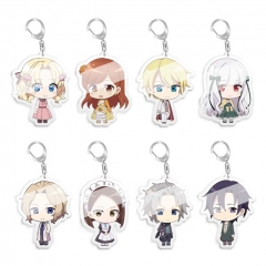 8 Styles My Next Life as a Villainess: All Routes Lead to Doom!  Cartoon Character Acrylic Keychain