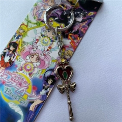 10 Styles Pretty Soldier Sailor Moon Manga Hot Janpanese Anime Keychain