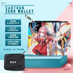 2 Styles DARLING in the FRANXX Cartoon Model Character Colorful Anime Wallet