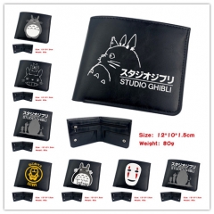 7 Styles My Neighbor Totoro Popular Anime High Quality PU Fold Wallet