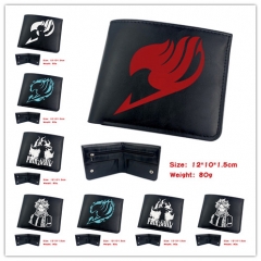 5 Styles Fairy Tail Popular Anime High Quality PU Fold Wallet