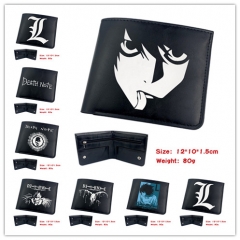 7 Styles Death Note Popular Anime High Quality PU Fold Wallet