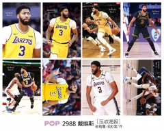 NBA Star Anthony Davis Famous Basketball Player Printing Collection Paper Posters (8pcs/set)