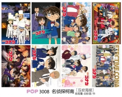 Detective Conan Printing Collection Anime Paper Posters (8pcs/set)