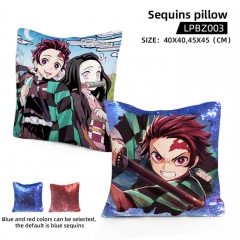 3 Styles Demon Slayer: Kimetsu no Yaiba Cosplay Decoration Cartoon Anime Sequins Pillow