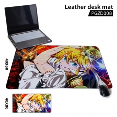 The Seven Deadly Sins Cosplay Decoration Cartoon Character Anime Leather Mouse Pad Desk Mat