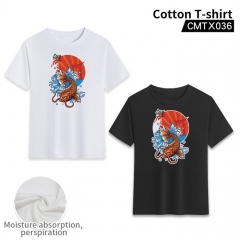 2 Styles Cyprinus Carpio Cosplay Decoration Cartoon Character Anime Canvas T Shirt
