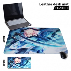 Fate Grand Order Cosplay Decoration Cartoon Character Anime Leather Mouse Pad Desk Mat