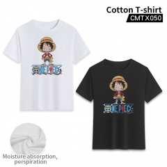 3 Styles One Piece Cosplay Decoration Cartoon Character Anime Canvas T Shirt