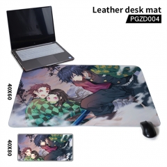 3 Styles Demon Slayer: Kimetsu no Yaiba Cosplay Decoration Cartoon Character Anime Leather Mouse Pad Desk Mat