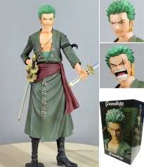 One Piece Roronoa Zoro Collection Can change head Model Toy Anime Figure