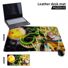 Dragon Ball Z Cosplay Decoration Cartoon Character Anime Leather Mouse Pad Desk Mat