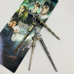 5 Styles Harry Potter Anime Alloy Keychain