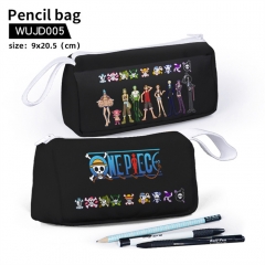 3 Styles One Piece Cosplay Decoration Cartoon Character Anime Canvas Pencil Bag