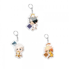 6 Styles The Promised Neverland Cartoon Character Collection Anime Acrylic Keychain
