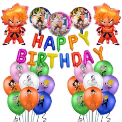 Dragon Ball Z For Birthday Party Decoration Anime Balloon Set