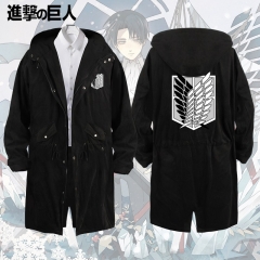 22 Styles Attack on Titan/Shingeki No Kyojin Long Trench Coat Jacket Anime Costume