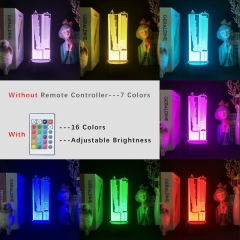 2 Different Bases World Trade Center Anime 3D Nightlight with Remote Control