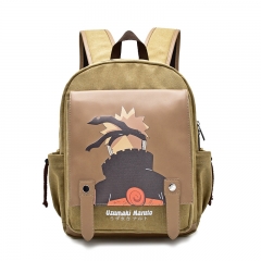 Naruto Pattern For Student Canvas Anime Backpack Bag