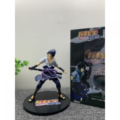 17cm GEM Naruto Uchiha Sasuke Cosplay Cartoon Collection Toys Anime PVC Figure
