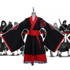 Naruto Cosplay Akatsuki Character Anime Costume Kimono