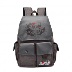 Tokyo Ghoul Cartoon Fashion Canvas School Bag Student Anime Backpack Bags