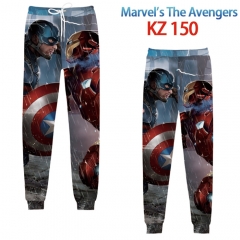 2 Styles The Avengers Japanese Cartoon Color Printing Cosplay Anime Pants