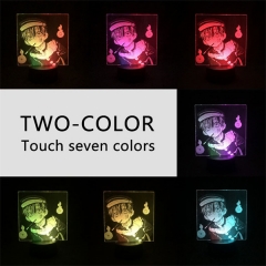 2 Colors Toilet-Bound Hanako-kun Anime 3D Nightlight with Remote Control