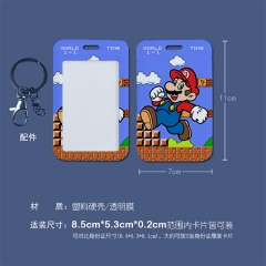 2 Styles Super Mario Bro Adventure Cosplay Cartoon Anime Card Holder