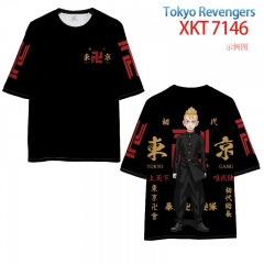 2 Styles Tokyo Revengers Cartoon Color Printing Anime T Shirt