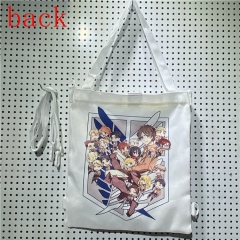 2 Styles Attack on Titan/Shingeki No Kyojin Cosplay Decoration Cartoon Character Anime Canvas Tote Bag