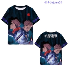 10 Styles Jujutsu Kaisen Color Printing Cosplay Anime T-shirt