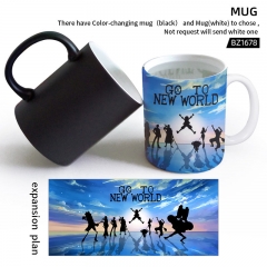 One Piece Custom Design Movie Cosplay Color Printing Anime Mug Ceramics Cup