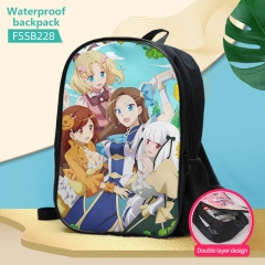 My Next Life as a Villainess: All Routes Lead to Doom! Cosplay Cartoon Waterproof Backpack Anime School Bag