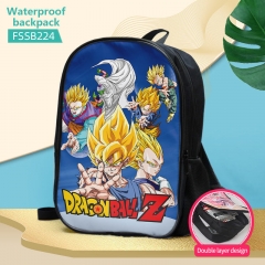 10 Styles Dragon Ball Z Cosplay Cartoon Waterproof Backpack Anime School Bag