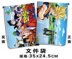 2 Styles Dragon Ball Z For Student Office Anime File Pocket (35*24.5CM)
