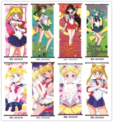 36 Styles Pretty Soldier Sailor Moon Cartoon Decoration Anime Wallscrolls (40*102cm)