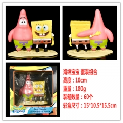 10cm SpongeBob SquarePants Patrick Star Cosplay Cartoon Collection Toys Anime PVC Figure