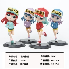4 Pcs/Set Dr. Slump IQ Cosplay Cartoon Model Toy Statue Collection Anime PVC Figures