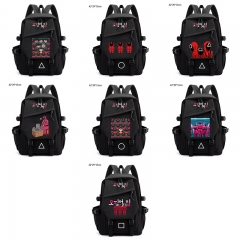 7 Styles Squid Game/Round Six Anime Backpack Bag