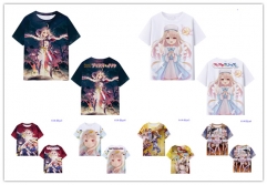 6 Styles Fate Kaleid Liner Prisma Illya Color Printing Cosplay Anime T-shirt