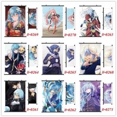 15 Styles That Time I Got Reincarnated as a Slime Decorative Wall Anime Wallscroll (60*90CM)
