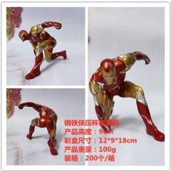9 CM Marvel's The Avengers Iron man Cartoon Character Collectible Anime Figure